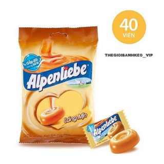 kẹo sữa beo alpenliepe caramen 120g