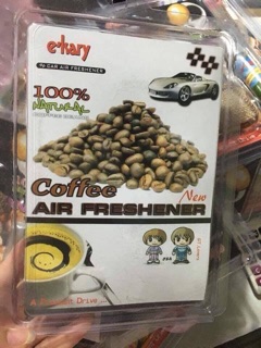 Túi thơm cà phê treo xe ô tô