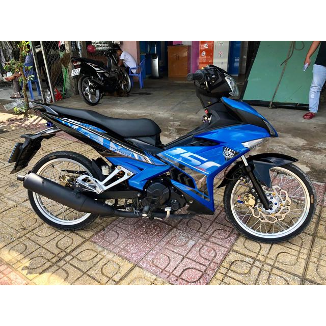 Tem rời ex 150 xanh đen 2019