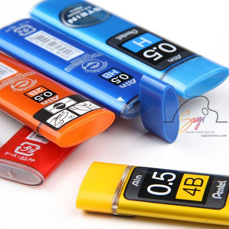 RUỘT CHÌ BẤM / NGÒI CHÌ BẤM PENTEL 0.5mm
