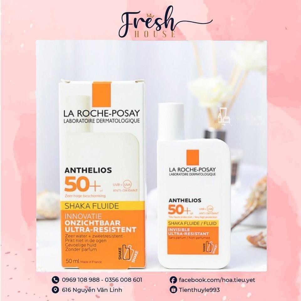 Kem chống nắng Laroche-posay Anthelios Ultra Shaka Fluid 50ml