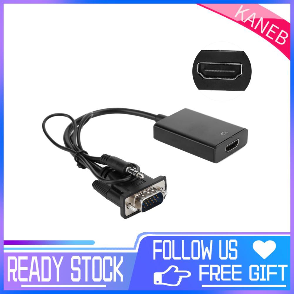 Dây Cáp Chuyển Đổi Từ Vga Sang Hdmi Av Hdtv 1080p Hd