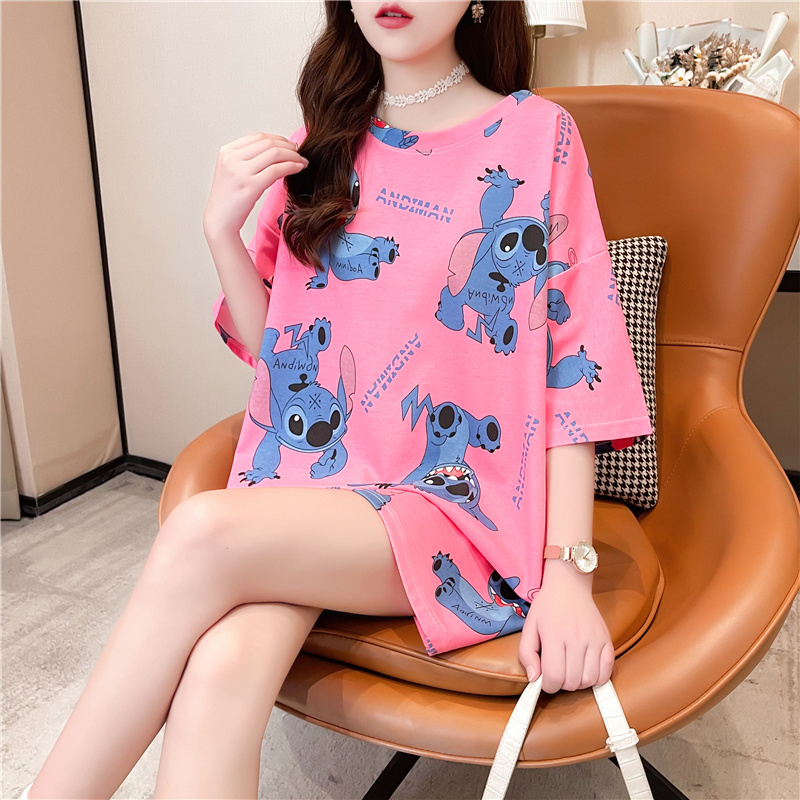 2021 summer new short-sleeved T-shirt women's top loose all-match trend top