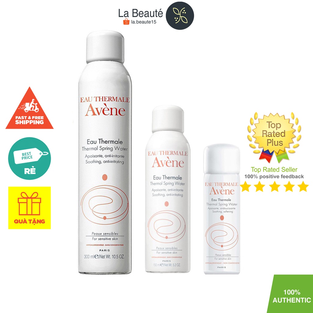 Xịt Khoáng - Avene Eau Thermale Thermal Spring Water ( 300ml - 150 ml -50ml )