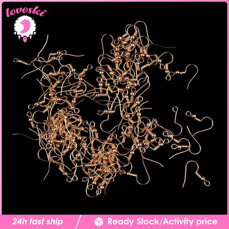 [Lovoski] Set 100 Móc Câu Cá Màu Vàng DIY