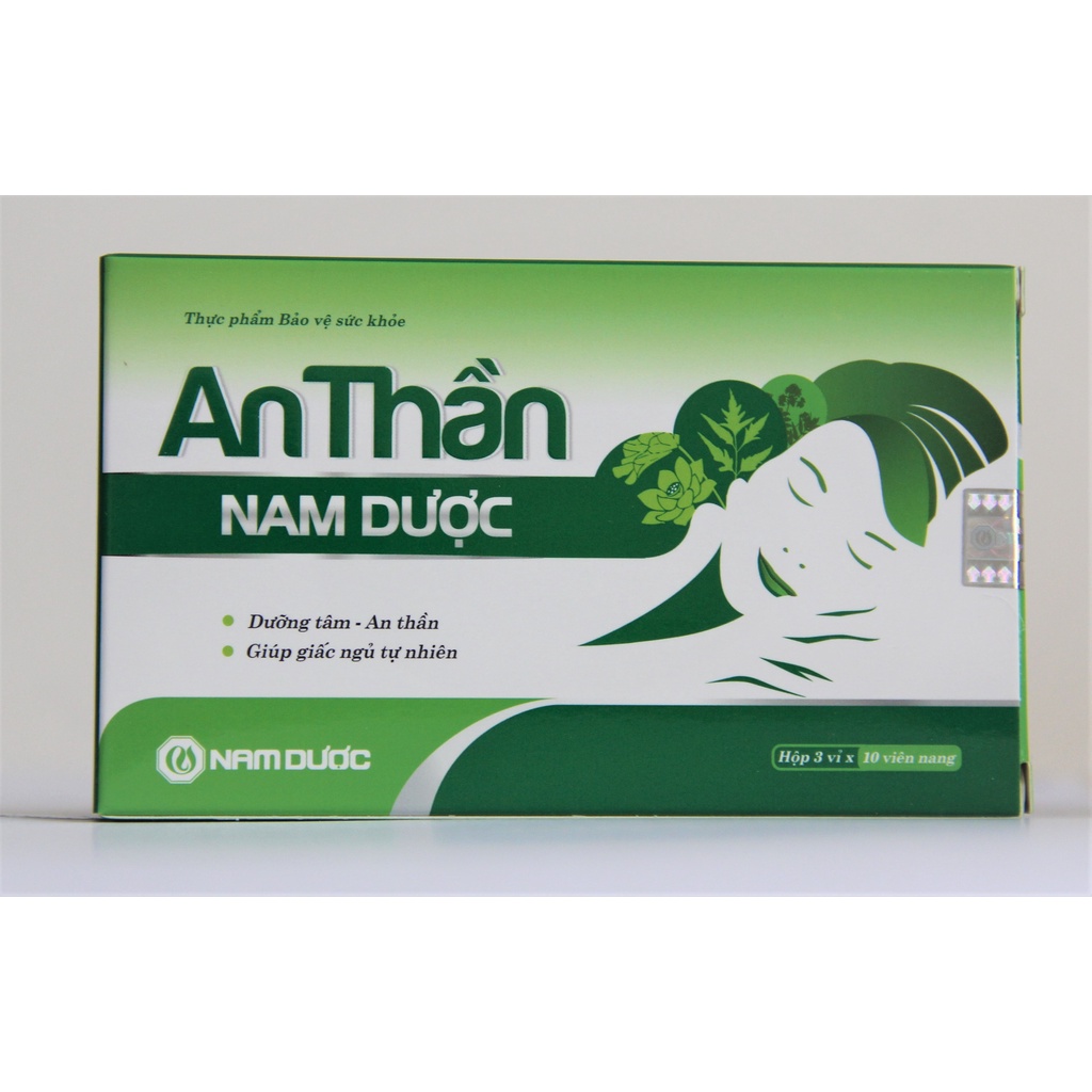 An Thần Nam Dược - Hỗ trợ giúp làm giảm stress và căng thẳng thần kinh - Chính hãng Date luôn mới nhất
