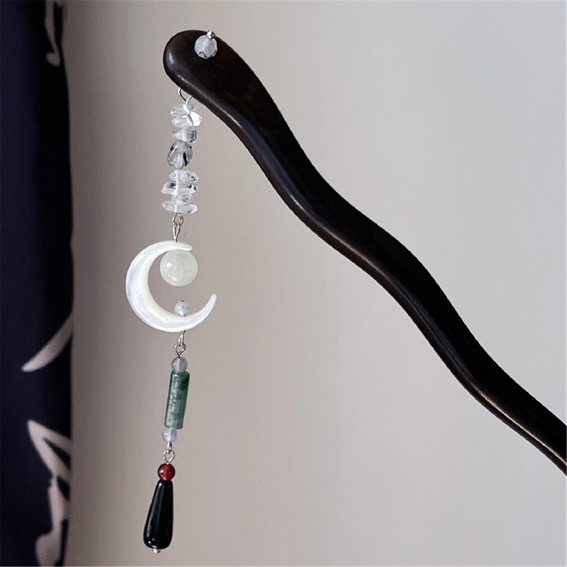 Trâm Cài Tóc Phối Tua Rua Phong Cách Truyền Thống Trung Hoa