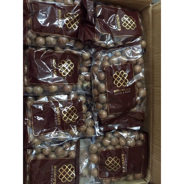 Nho Khô 3 Màu, Hạt Hạnh Nhân và Macca Nứt Vỏ túi 500gr nhập khẩu