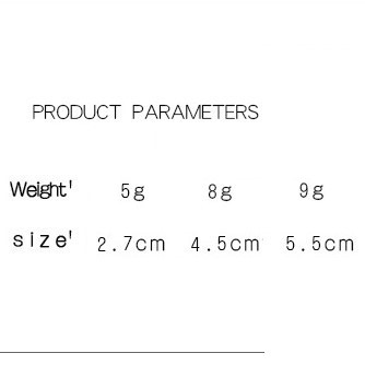 Khuyên tai làm từ thép không gỉ thời trang