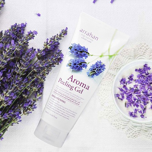 Gel Tẩy Tế Bào Chết Arrahan Hương Hoa Oải Hương Aroma Peeling Gel 180ml - HÀNG CHÍNH HÃNG