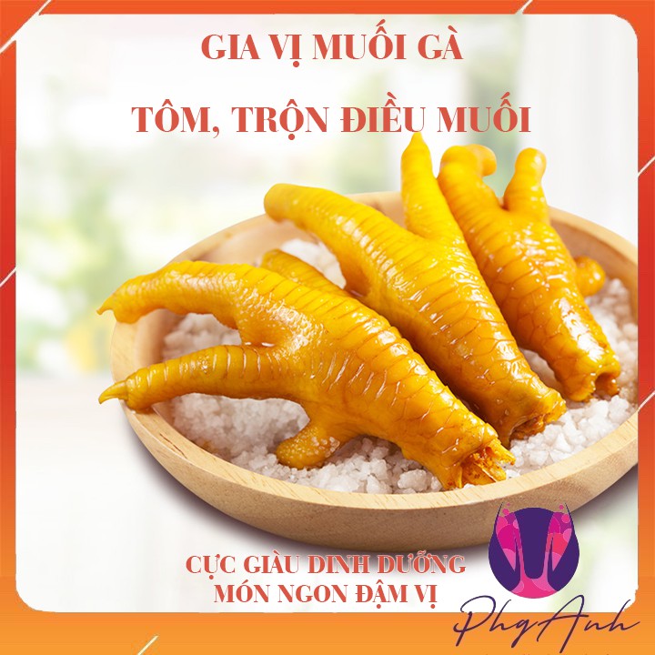 Vua gia vị Hải Thiên Gia vị muối, hấp, nướng gà, tôm, hạt điều