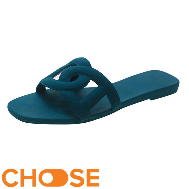 Dép Lê Nhựa Choose Xoắn Siêu Chất Mẫu Mới Đi Mưa Thoải Mái G18K8