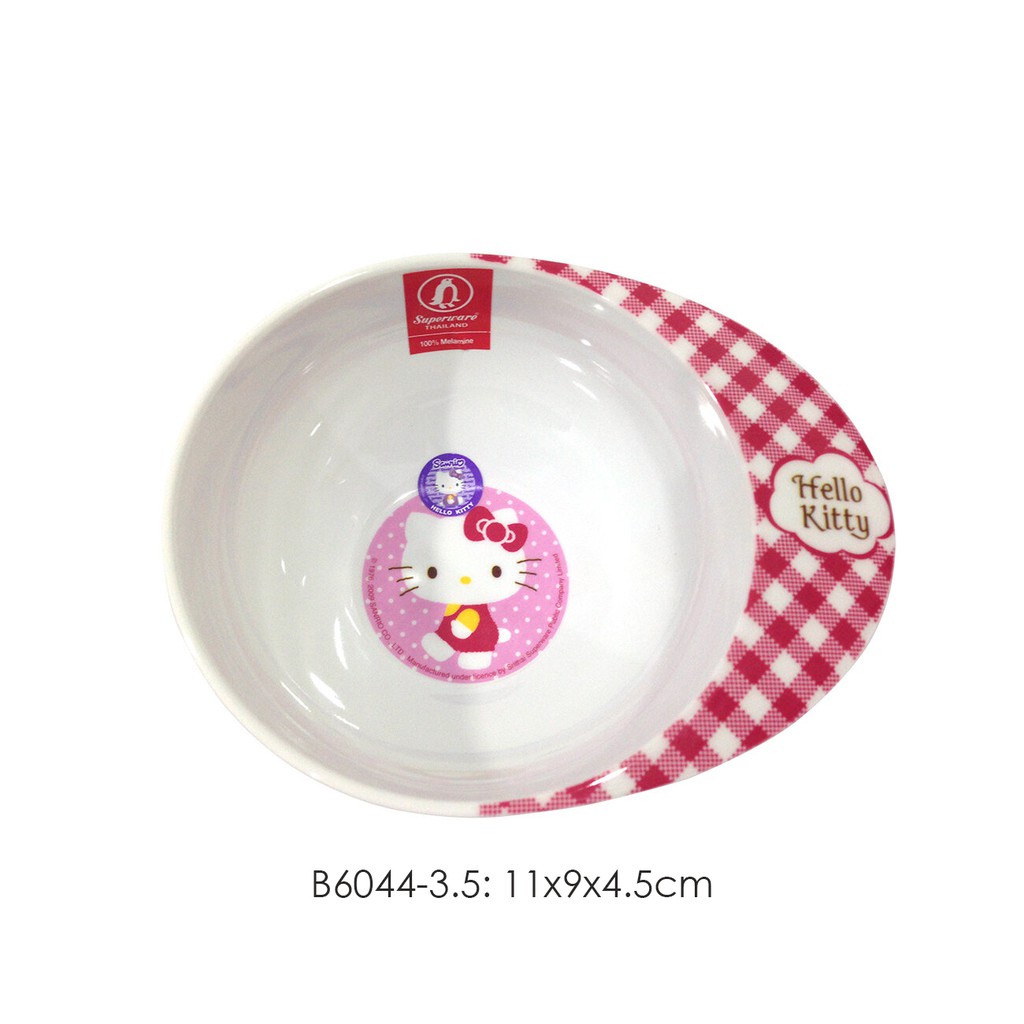 (HÀNG ĐẸP) Bộ Bát Đĩa Ăn Dặm Cho Bé Thái Lan - Kitty Pinky