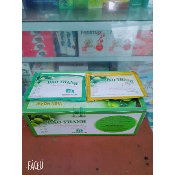 Kẹo Ngậm Ho, Bổ Phế BẢO THANH Hộp 100 viên