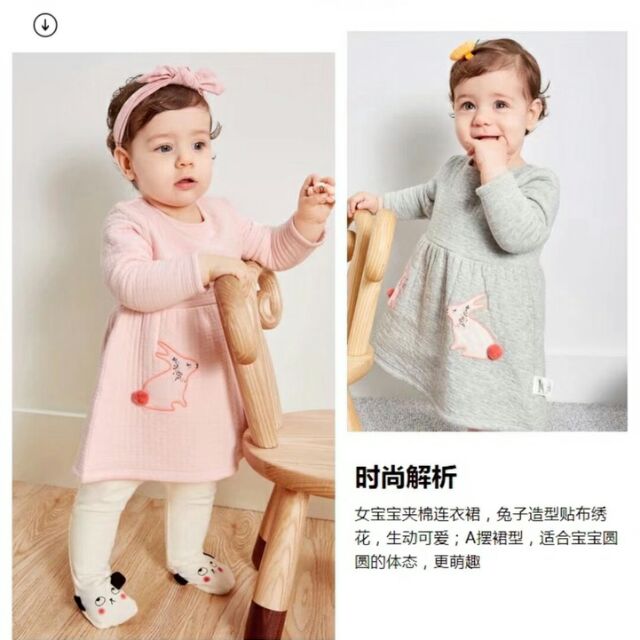 Váy thỏ cho bé gái