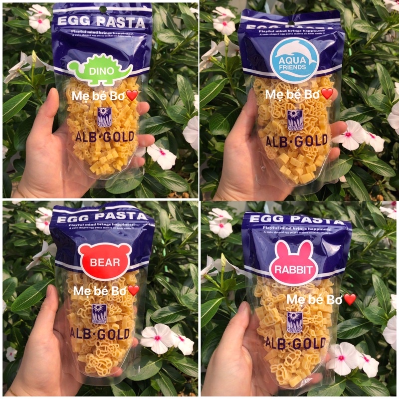Nui trứng EGG PASTA hình khủng long,gấu,thỏ,cá heo