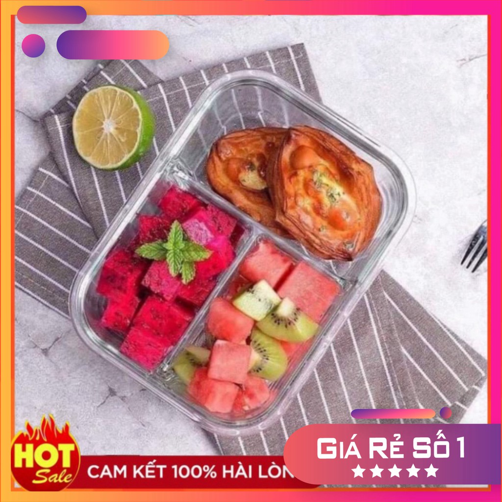 HỘP THUỶ TINH ĐỰNG THỰC PHẨM - HÀNG XUẤT DƯ XỊN 💖 BBZ Store
