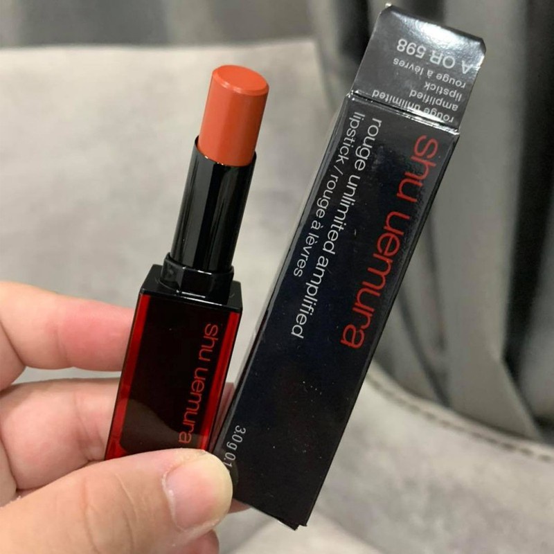 THỎI SON LÌ SHU UEMURA ROUGE UNLIMITED AMPLIFIED A OR 598 CHÍNH HÃNG - 8845