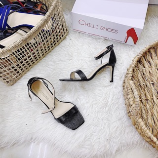 Sandal hoạ tiết da rắn - 1037
