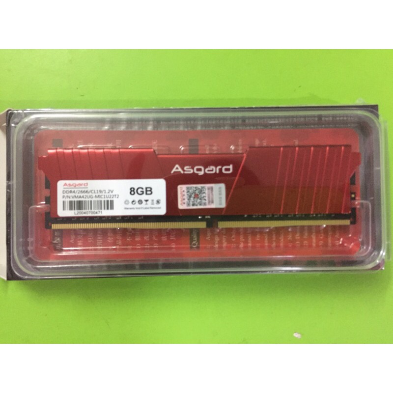 Ram Asgard ddr4 8gb buss 2666 new bh 3 năm | WebRaoVat - webraovat.net.vn