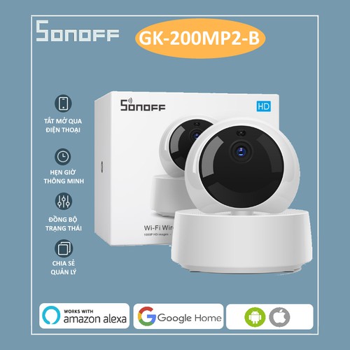 Camera không dây IP Sonoff giám sát từ xa 1080P GK200MP2B
