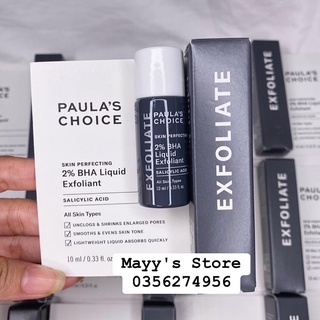 Dung dịch tẩy tế bào chết paula choice bha 2% 10ml