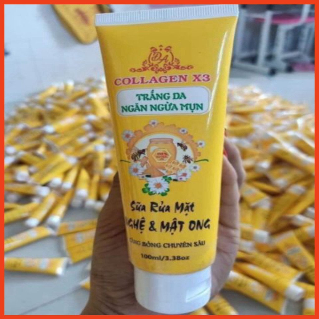 Sữa rửa mặt collagen x3 (hàng chuẩn công ty)