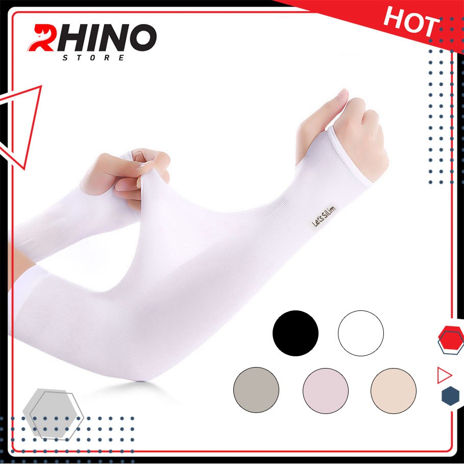 Găng Tay Chống Nắng, Găng Tay Xỏ Ngón Chống Tia UV S101 Ngoài Cao Cấp UPF50+ rhino