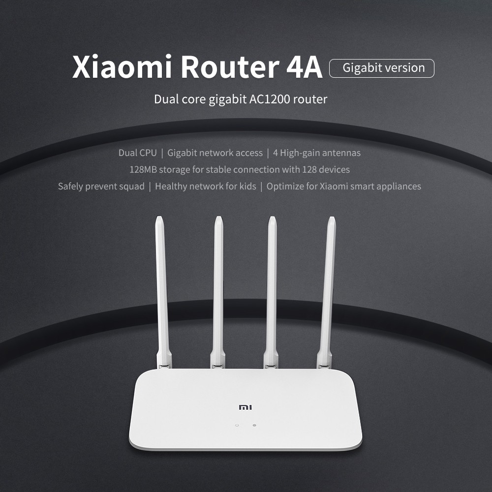 Bộ Phát Wifi Xiaomi Router Gen 4A Tốc độ truyền 1167Mbps 2.4GHz 5GHz | BigBuy360 - bigbuy360.vn