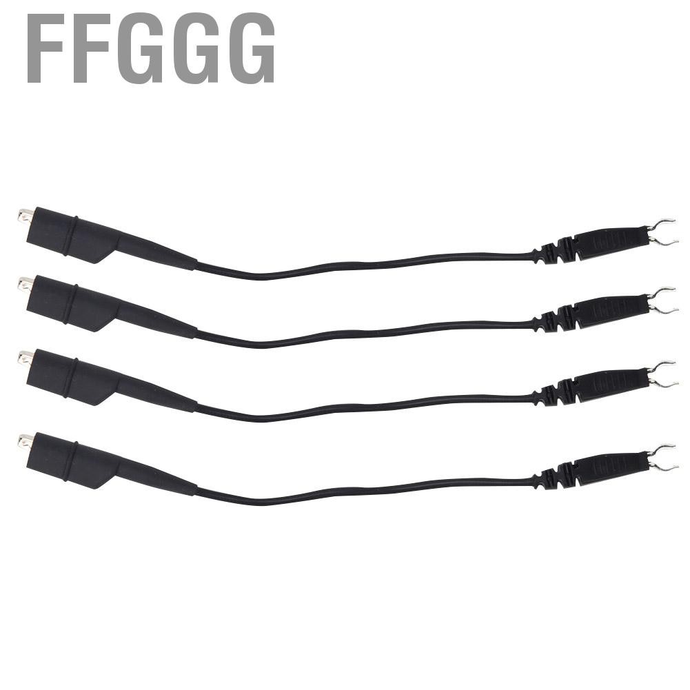 Ffggg 4Pcs Oscilloscope Probe Ground Lead Wire Cable with Clip Accessories