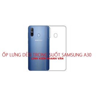 Ốp lưng dẻo trong suốt samsung a30