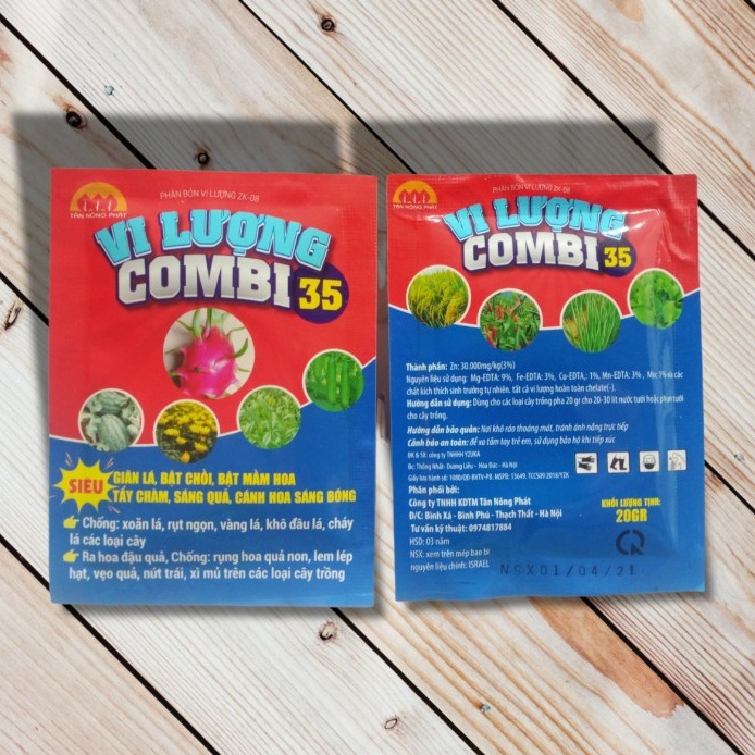 Phân bón vi lượng combi 35