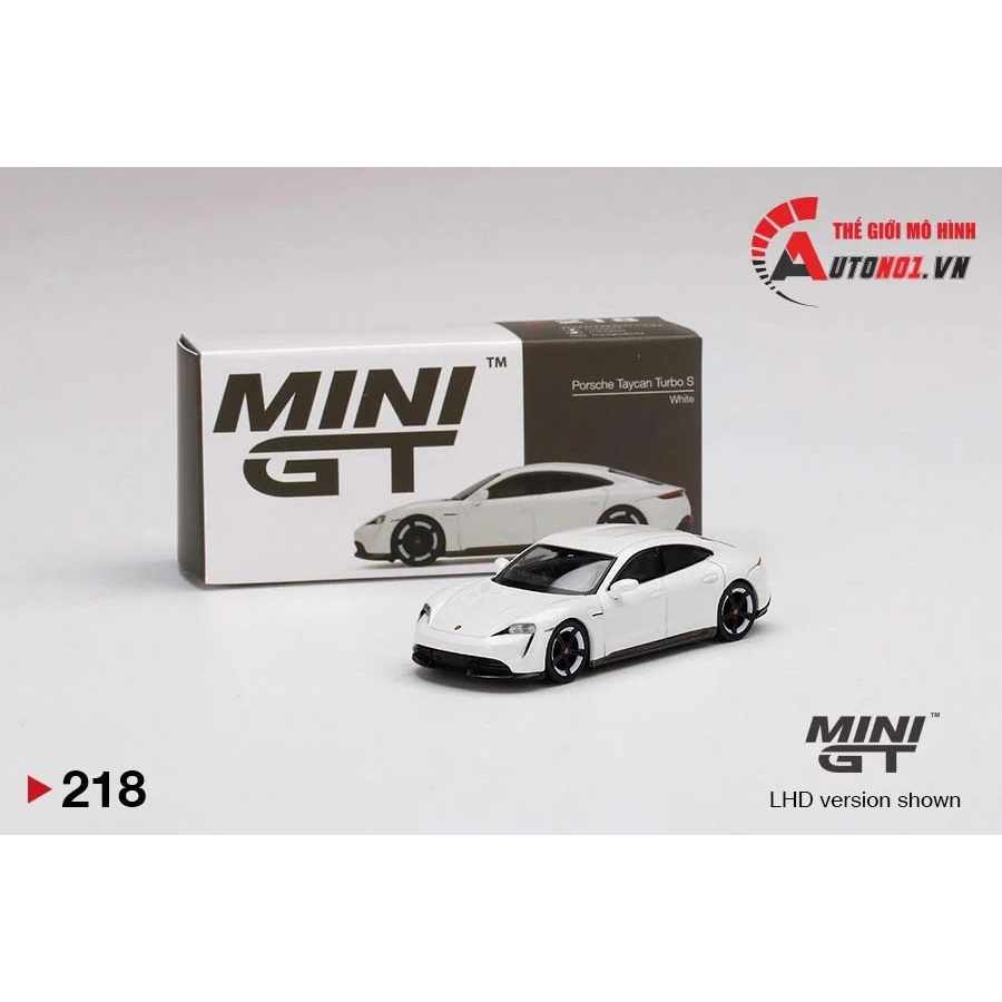 Mô hình xe Porsche Taycan Turbo S 1:64 Minigt