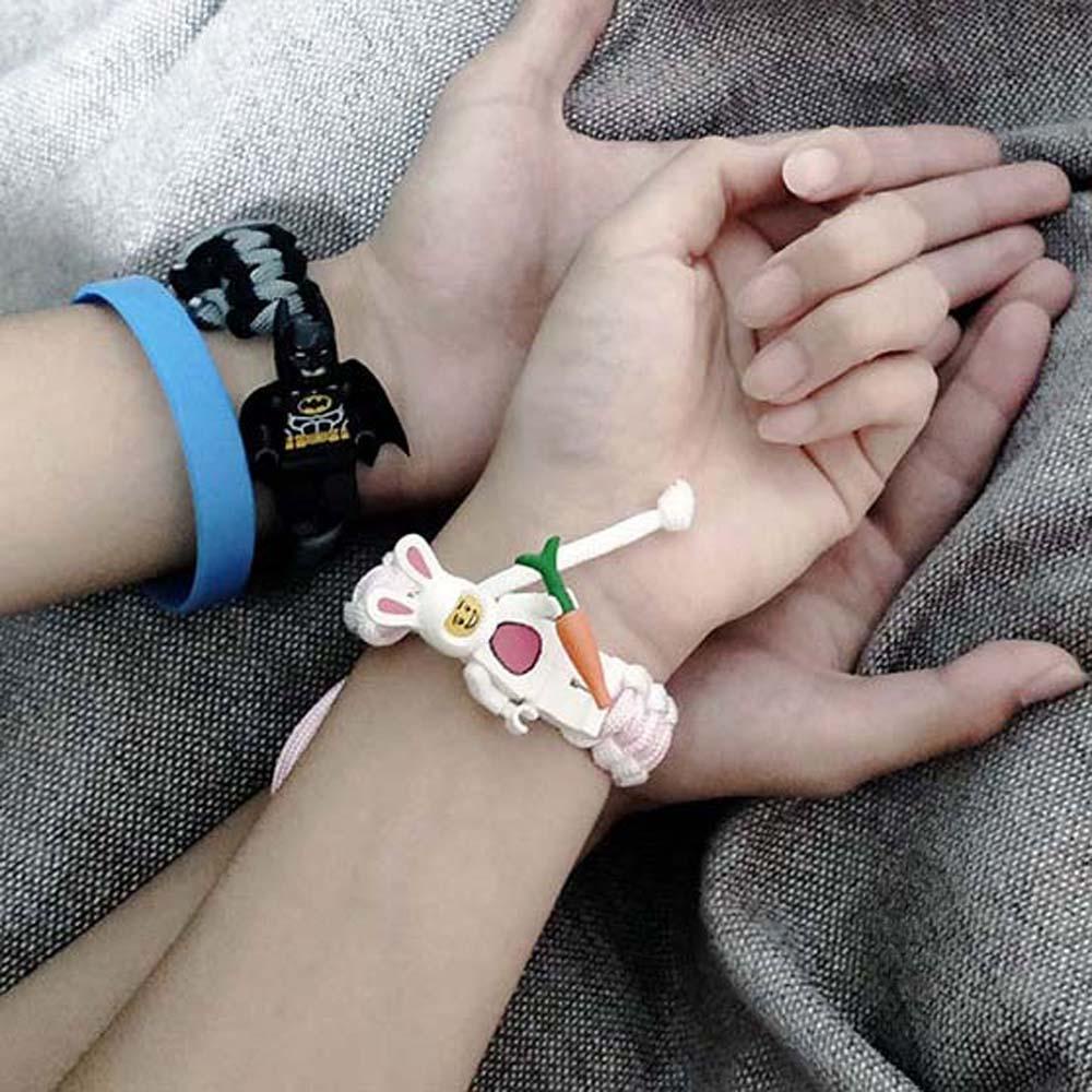 PRESTON Vòng Tay Hình Khối Lắp Ráp Bằng Acrylic Đơn Giản Phong Cách Hàn Quốc Cho Nữ