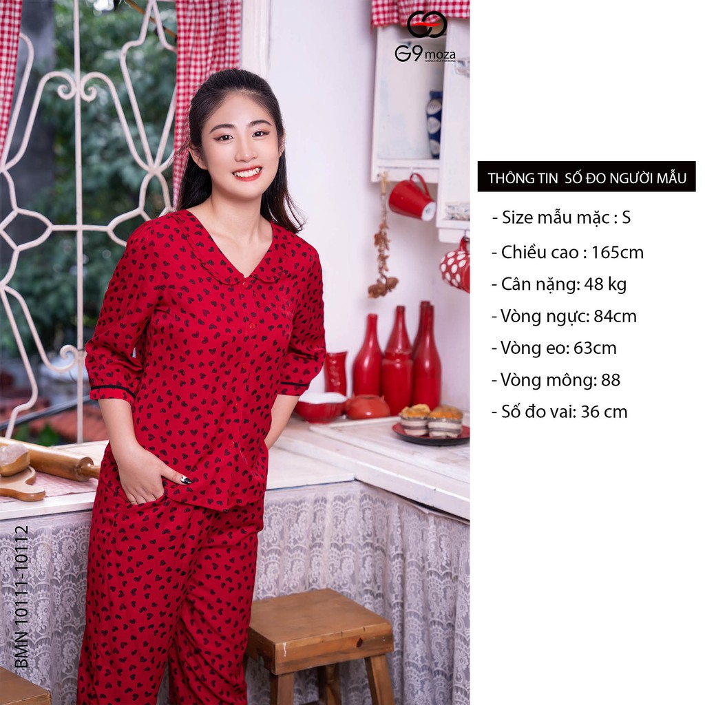 Bộ pijama nữ G9moza 10111-10112