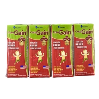 Thùng 48 hộp Sữa Colos Gain pha sẵn 180ml [Date mới nhất]