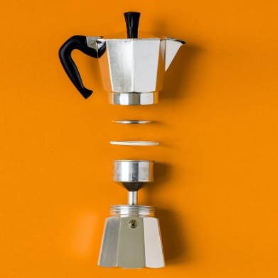 Ấm pha cafe Moka pot / Ấm pha cà phê Nhà Vin