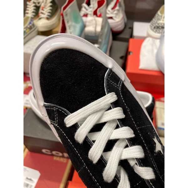 GIÀY CONVERS ONE STAR BLACK BASIC DA LỘN