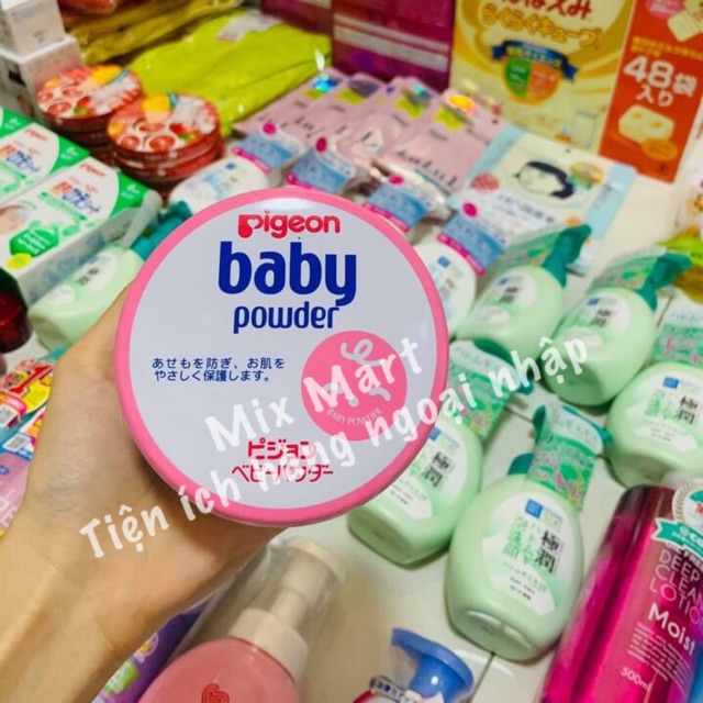 Phấn rôm Pigeon Baby Powder Nhật