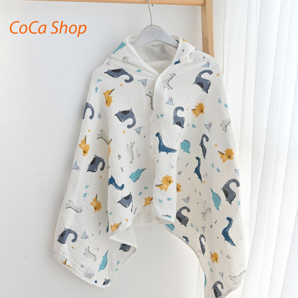 Áo Choàng Xô Dễ Thương Cho Bé Trai , Bé Gái