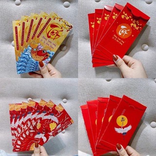 Combo 100c Bao lì xì mẫu hot 2021
