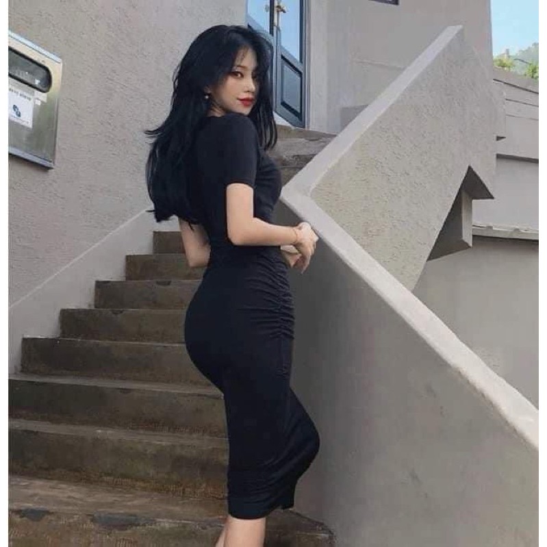 [Mã SKAMA06 giảm 8% tối đa 50K đơn 250K] Váy body nhún eo tôn dáng | BigBuy360 - bigbuy360.vn