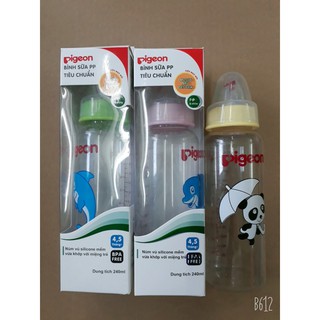 Bình sữa cổ hẹp Pigeon 240ml
