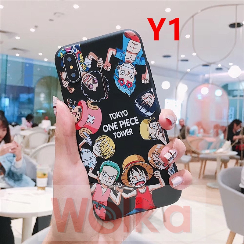 Ốp điện thoại hình One Piece nhiều mẫu cho Samsung A11 M11 M30s M21 A31 M31  A21S A10S A20S J2prime J7prime A50 A20 A30 A10 M20 M10 A70 A7 2018