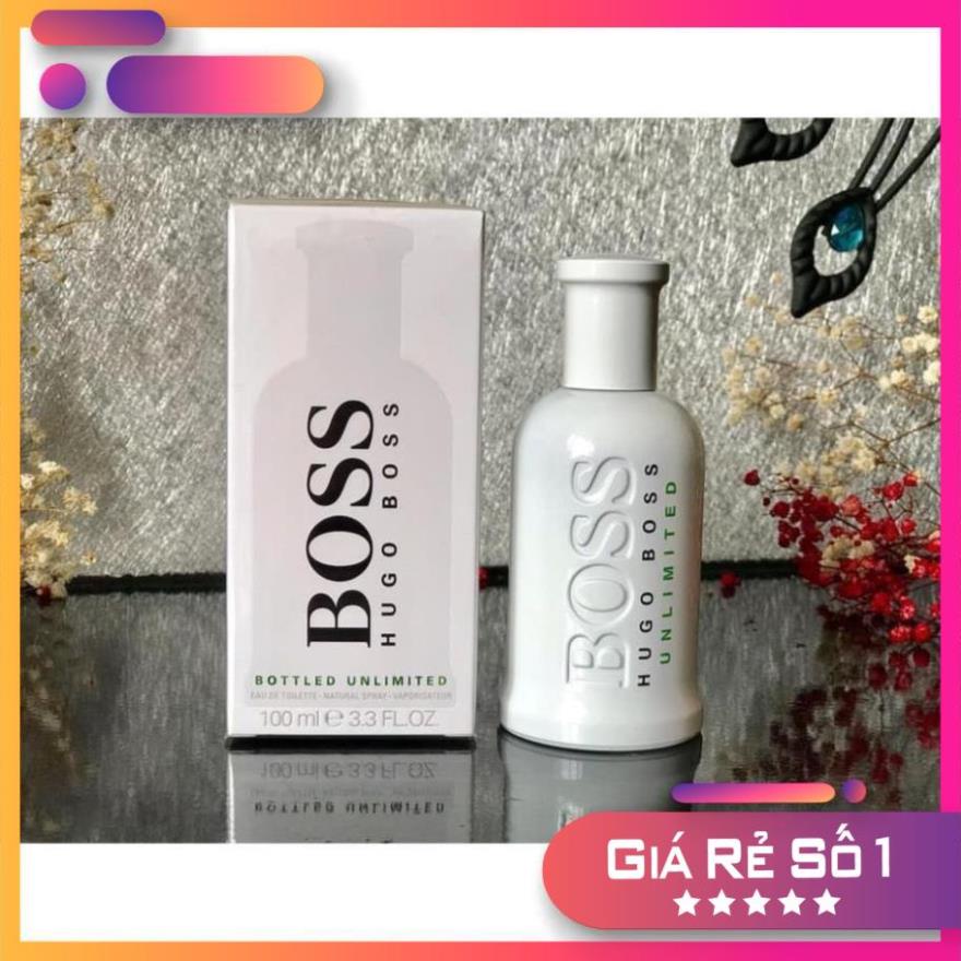 26[CHÍNH HÃNG] - [FREESHIP] - Nước hoa nam Boss Hugo white, nước hoa nam tính hương thơm | Thế Giới Skin Care