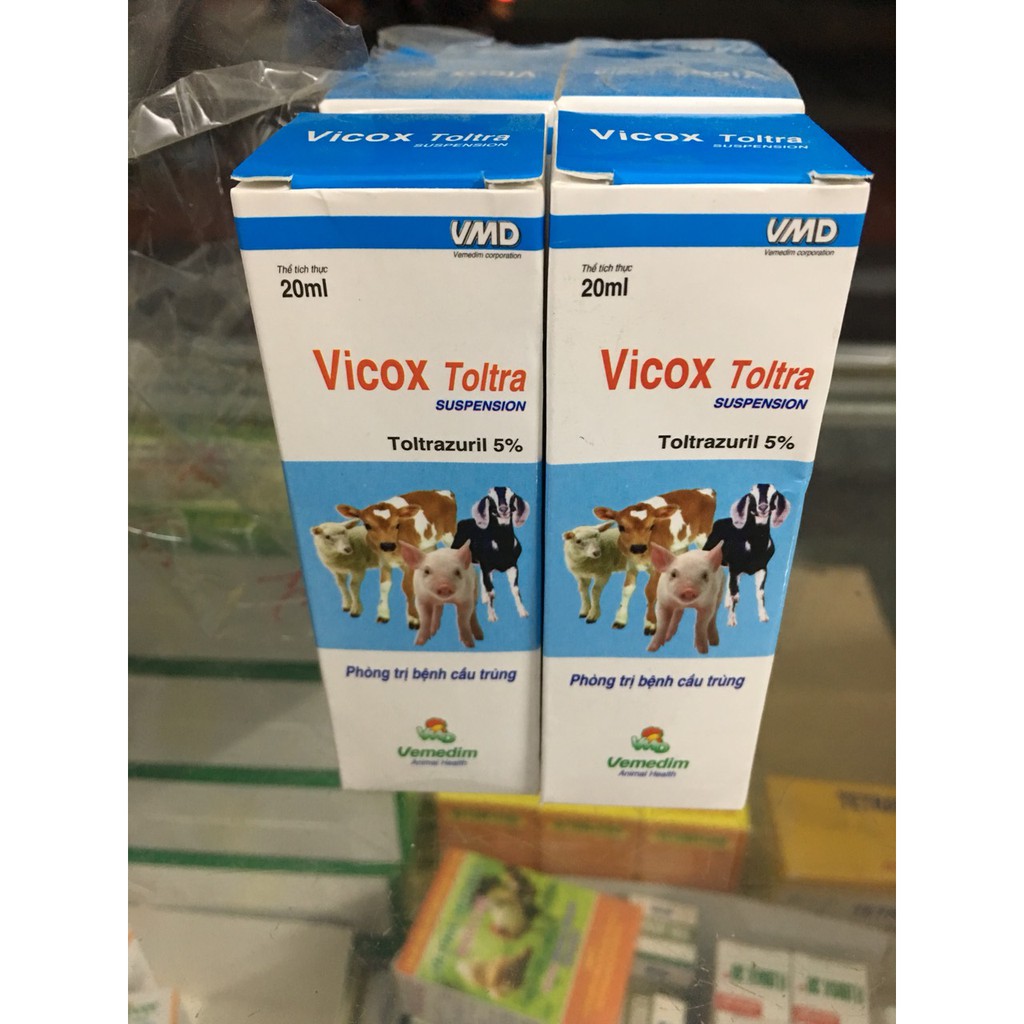 Cầu trùng VICOX TOLTRA  - chỉ dùng trong thú y