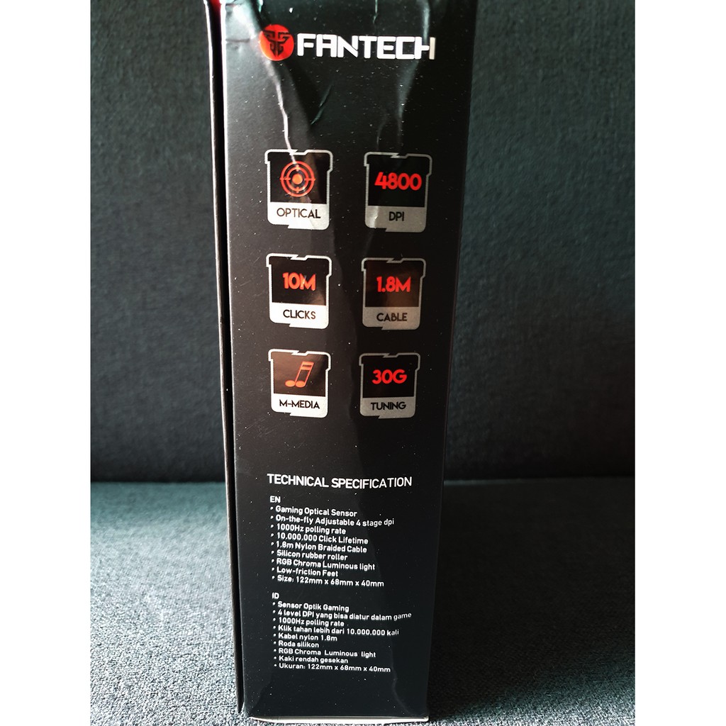 Chuột máy tính FanTech Titan X4s