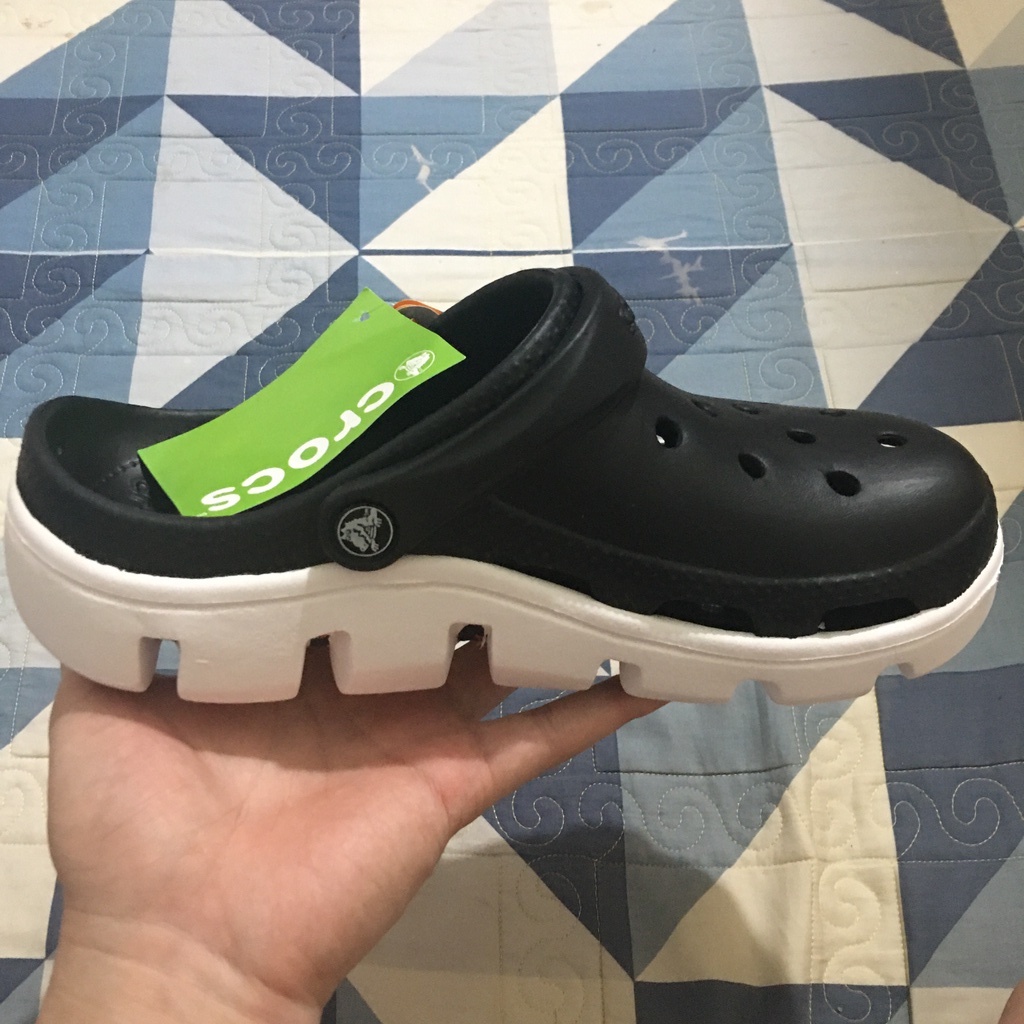 Dép cross , dép sục nam nữ crocs chính hãng full tag đế cao đi mưa cực xịn size từ 35 đến 44