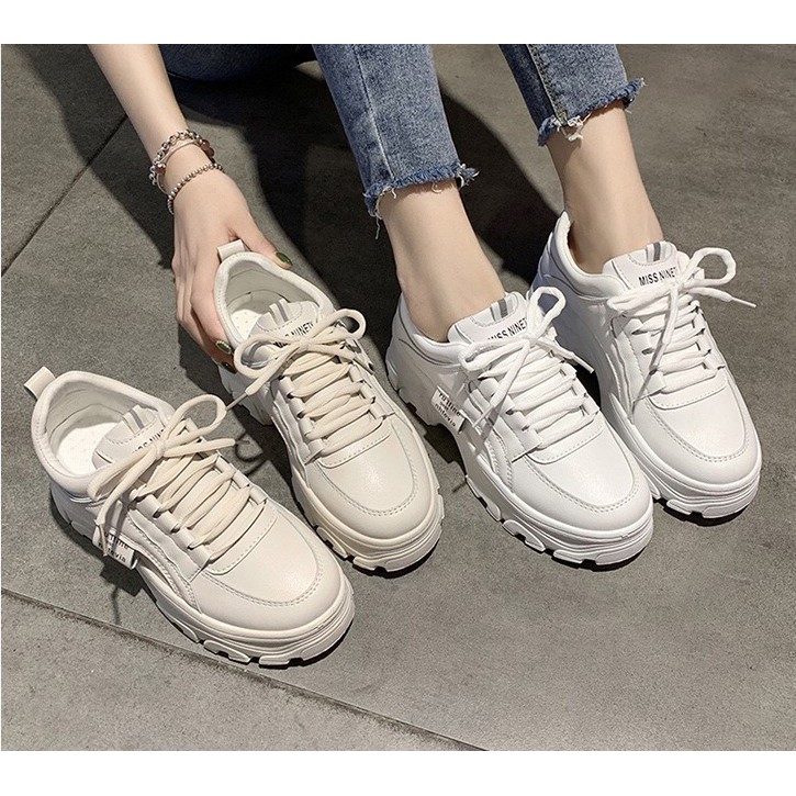 Giày Sneaker Nữ Độn Đế Đẹp mẫu mới năm 2021 | BigBuy360 - bigbuy360.vn