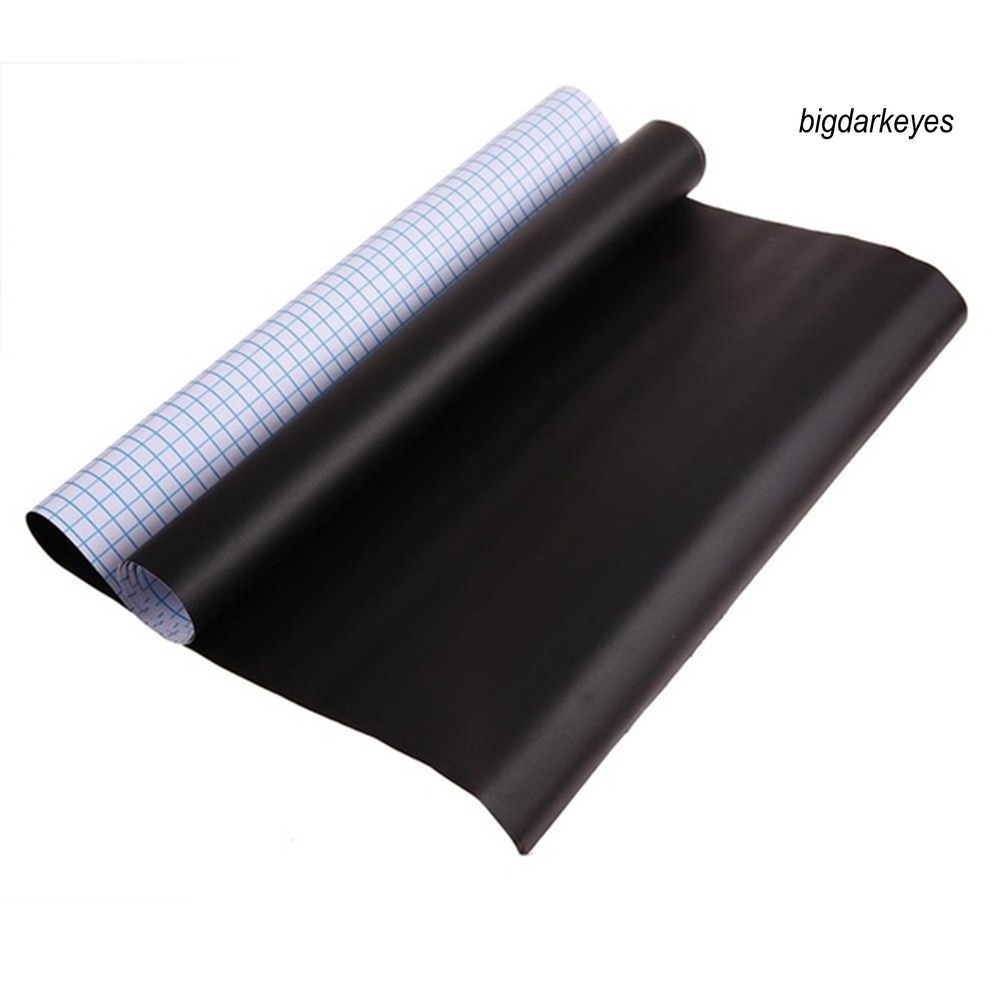 Decal dán tường Dạng Bảng Đen Bằng Nhựa PVC Chống Thấm Nước Tiện Dụng